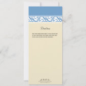 Christening / Baptisme Uitnodiging - Personalisere (Achterkant)