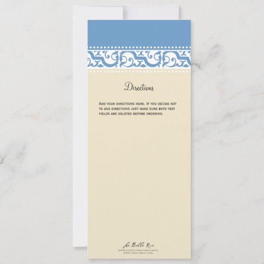 Christening / Baptisme Uitnodiging - Personalisere (Achterkant)