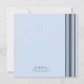 Christening / Baptisme Uitnodiging - Personalisere (Achterkant)