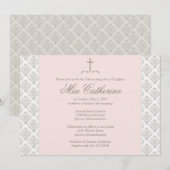 Christening / Baptisme Uitnodiging - Personalisere (Voorkant / Achterkant)