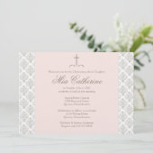 Christening / Baptisme Uitnodiging - Personalisere (Staand voorkant)