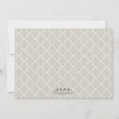 Christening / Baptisme Uitnodiging - Personalisere (Achterkant)