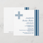 Christening / Baptisme Uitnodiging - Personalisere (Voorkant / Achterkant)