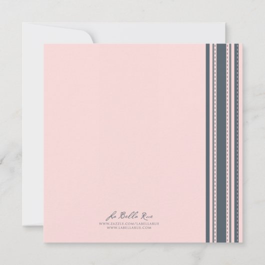 Christening / Baptisme Uitnodiging - Personalisere (Achterkant)