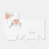 Christening blush roze roze roze roze roodbruin be bedankdoosjes (Uitgevouwen)