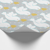 Christening Dove Cadeaupapier (Hoek)