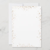 Christening eucalyptus greenery twin floral luxe kaart (Achterkant)