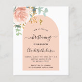 Christening eucalyptus roos goudbloem flyer (Voorkant)