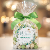 Christening geeft de voorkeur aan Schattigee Boy A Ronde Sticker