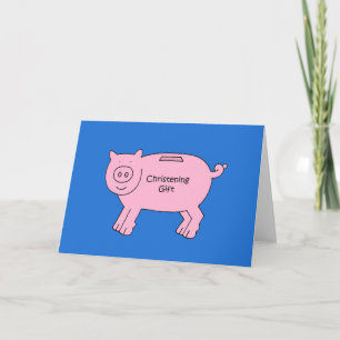 Christening Gift Money Enclosed Card Kaart