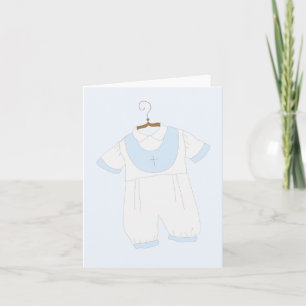 Christening Gown Baptism Wenskaarten Kaart