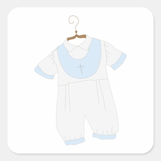Christening Gown Stickers (Voorkant)