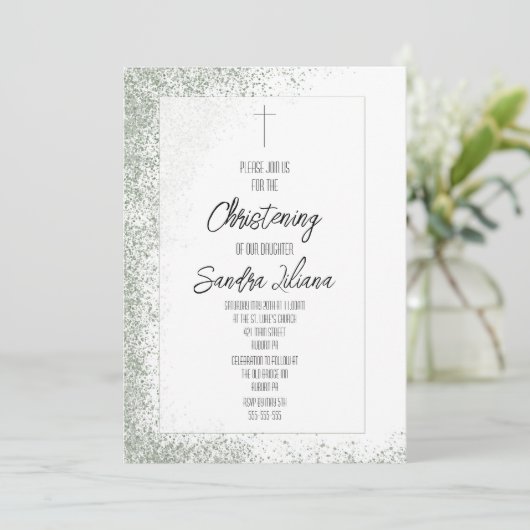 Christening Kaart (Staand voorkant)