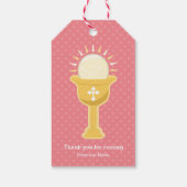 Christening * Kies achtergrondkleur Cadeaulabel (Achterkant)