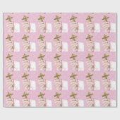 Christening * Kies achtergrondkleur Cadeaupapier (Vlak)