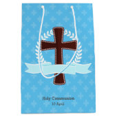 Christening * Kies achtergrondkleur Medium Cadeauzakje (Voorkant)