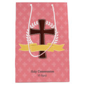 Christening * Kies achtergrondkleur Medium Cadeauzakje (Voorkant)