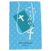 Christening * Kies achtergrondkleur Medium Cadeauzakje (Voorkant)