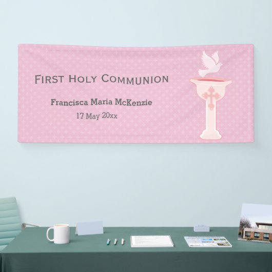 Christening * Kies achtergrondkleur Spandoek (Beurs)