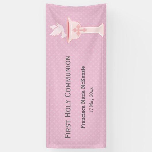 Christening * Kies achtergrondkleur Spandoek (Verticaal)