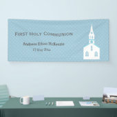 Christening * Kies achtergrondkleur Spandoek (Beurs)
