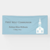 Christening * Kies achtergrondkleur Spandoek (Horizontaal)