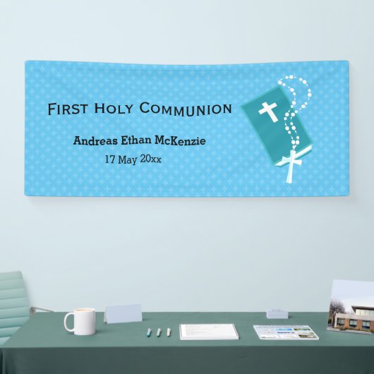Christening * Kies achtergrondkleur Spandoek (Beurs)