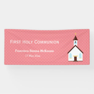 Christening * Kies achtergrondkleur Spandoek