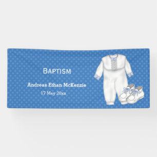 Christening * Kies achtergrondkleur Spandoek