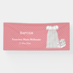 Christening * Kies achtergrondkleur Spandoek
