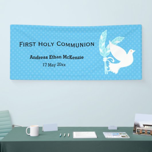 Christening * Kies achtergrondkleur Spandoek (Beurs)