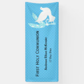 Christening * Kies achtergrondkleur Spandoek (Verticaal)