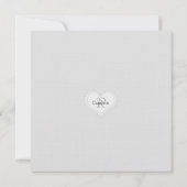 Christening - Monogram en Kruis Kaart (Achterkant)