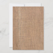 Christening Party Kaarten voor Boy, shabby stijl (Achterkant)