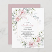 Christening Rozen | Vaste Waterverf (Voorkant / Achterkant)