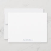 Christening Scroll for Baby Boy Kaart (Achterkant)