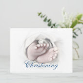 Christening uitnodiging (Staand voorkant)