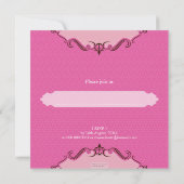 CHRISTENING UITNODIGT :: viva 10SQ Kaart (Achterkant)