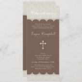 CHRISTENING VERZOEKT : oh zo mooi 1P Kaart (Voorkant / Achterkant)