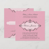 CHRISTENING VERZOEKT : viva 8SQ Kaart (Voorkant / Achterkant)