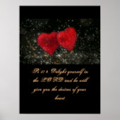 Christenscriptie PS 37:4 Poster (Voorkant)