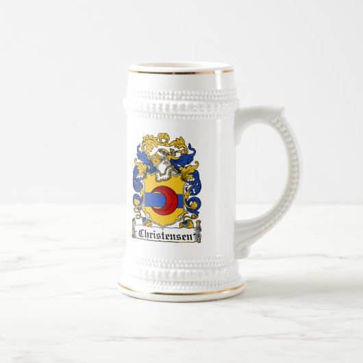 Christensen Family Crest Bierpul (Rechts)