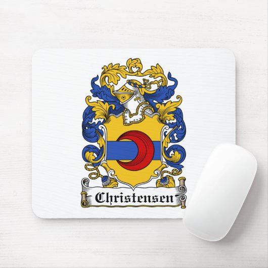 Christensen Family Crest Muismat (Met muis)