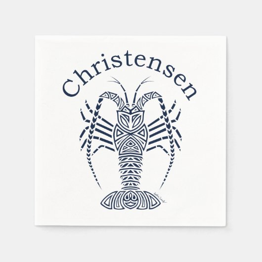 Christensen Lobster Servet (Voorkant)