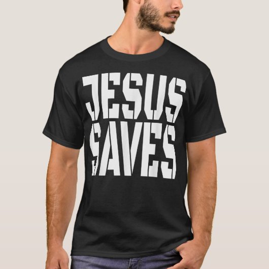 Christerest Jesus bewaart Christelijk Evangelisme  T-shirt (Voorkant)