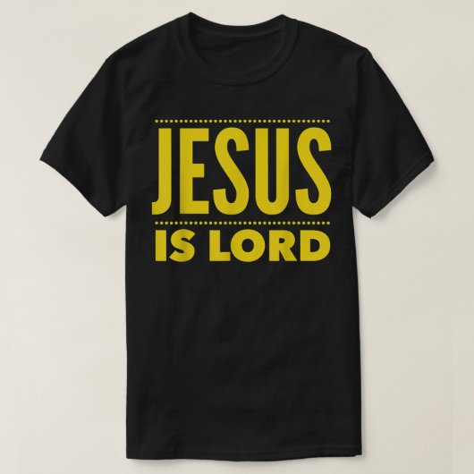 Christerest Jesus is Lord Christelijk Evangelism G T-shirt (Design voorkant)