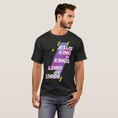 Christerest Jesus King of Kings Lord of Lords Chri T-shirt (Voorkant volledig)