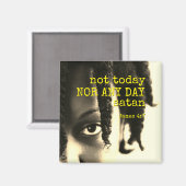 Christiaan | NIET VANDAAG SATAN | Motiverend Magneet (Voorkant / Achterkant)