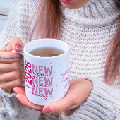 Christian 2026 New Year Custom Scripture Cross Koffiemok