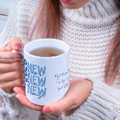 Christian 2026 New Year Custom Scripture Cross Koffiemok
